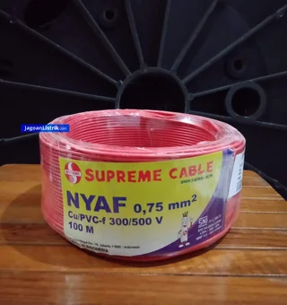 Kabel NYAF Supreme Merah 0,75 mm