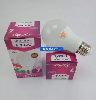 Lampu LED Bulb 7 Watt FOX Putih