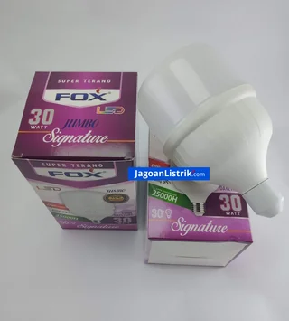 Lampu LED Bulb 30 Watt FOX Putih