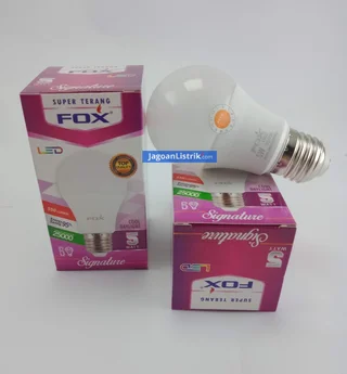 Lampu LED Bulb 5 Watt FOX Putih