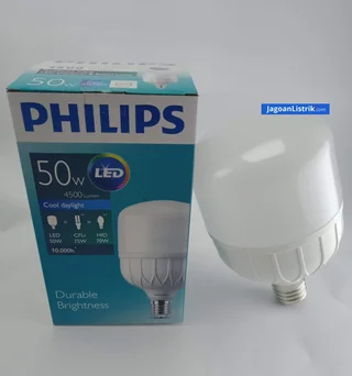 Lampu LED 50 Watt T Force E27 Philips Putih