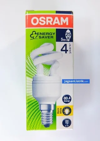 LAMPU SPIRAL DULUX MINI TWIST 5W/827 OSRAM KUNING