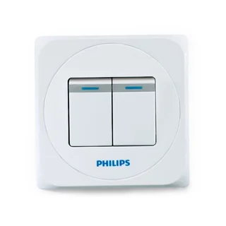 SIM 2 GANG SWITCH PHILIPS