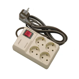 Stop Contact 4 Lb Segi + Saklar + Kabel (ST-1468) UTICON