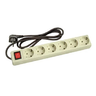 Stop Contact 6 Lb + Saklar + Kabel (ST-1682) UTICON