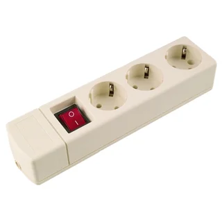 Stop Contact Arde 3 Lb + Saklar + Panel (ST-1382 NC) UTICON