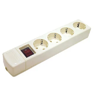 Stop Contact Arde 4 Lb + Saklar + Panel (ST-1482 NC) UTICON