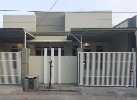 Rumah Modern Minimalis Panjang Jiwo Permai Surabaya