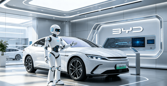 BYD Berencana Pasarkan Robot Humanoid Melalui Jaringan Diler